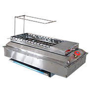 自動(dòng)翻轉(zhuǎn)燒烤機(jī)